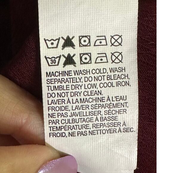 Lucky Brand ref print long sleeved tunic blouse size Medium - Picture 4 of 11